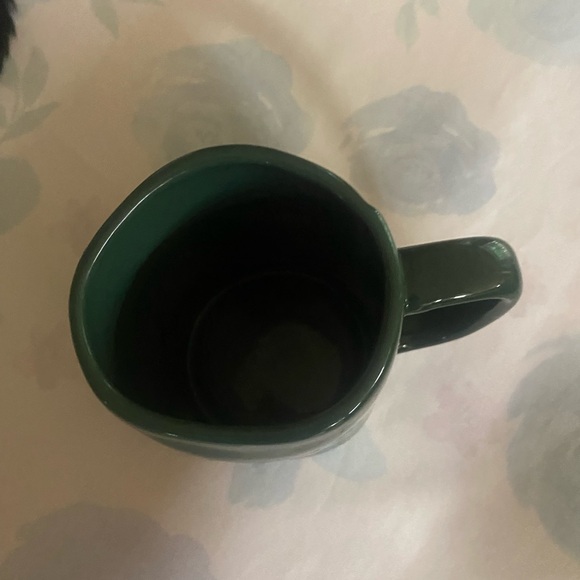 Rae Dunn “PEACE” Ceramic Mug Cup Holiday Green - Picture 7 of 9